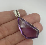 Load and play video in Gallery viewer, Amethyst Pendant | Sterling Silver
