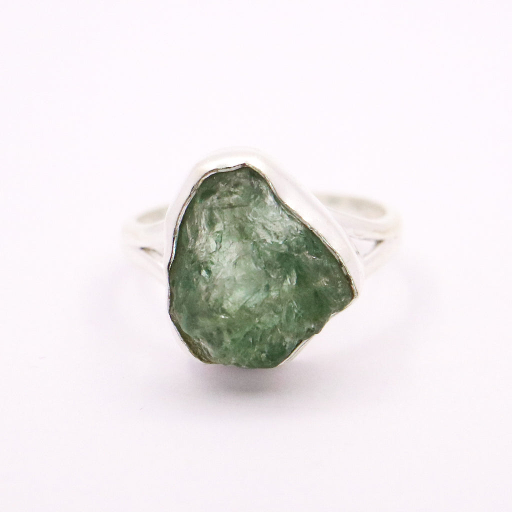Aquamarine Ring | Sterling Silver - Earthly Beauty Jewellery