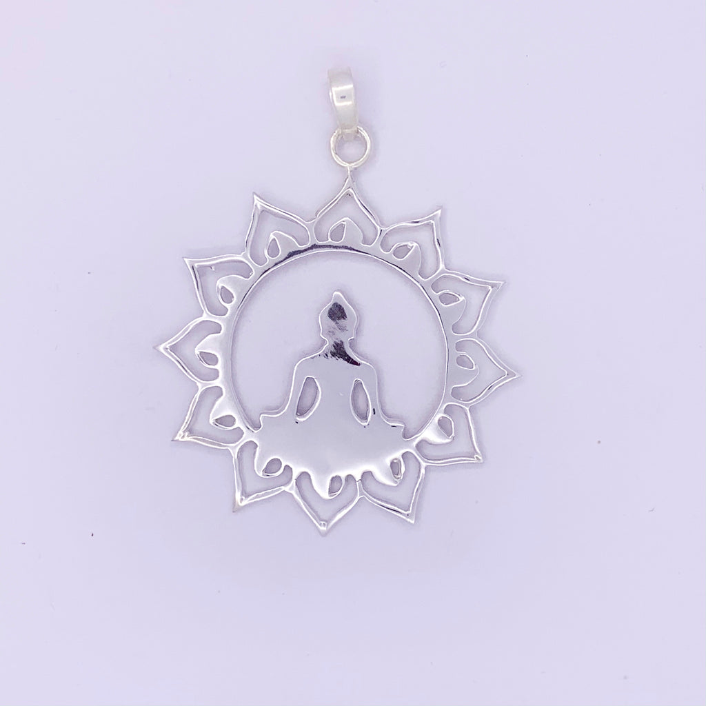 Buddha Pendant | Sterling Silver - Earthly Beauty Jewellery