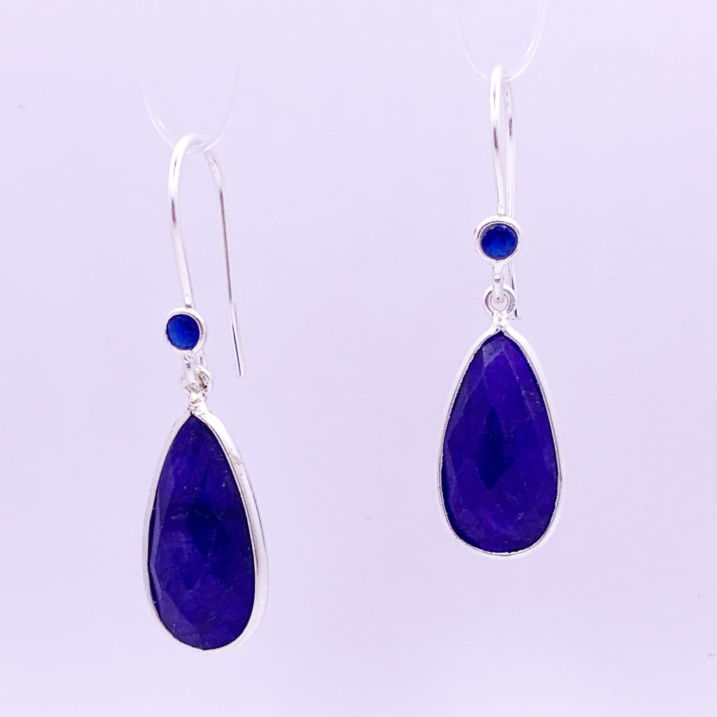 Drop Earrings | Lapis Lazuli - Earthly Beauty Jewellery