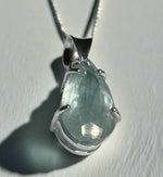 Load image into Gallery viewer, Aquamarine Pendant | Sterling Silver
