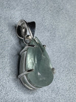 Load image into Gallery viewer, Aquamarine Pendant | Sterling Silver
