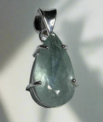 Load image into Gallery viewer, Aquamarine Pendant | Sterling Silver
