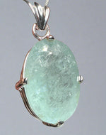 Load image into Gallery viewer, Aquamarine Pendant | Sterling Silver
