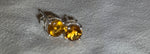 Load image into Gallery viewer, Citrine Studs -the Stone of the sun
