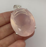 Load and play video in Gallery viewer, Rose Quartz Pendant
