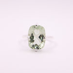 Load image into Gallery viewer, Green Amethyst Ring - Earthly Beauty Jewellery
