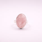 Load image into Gallery viewer, Rose Quartz | Sterling Silver Ring - Earthly Beauty Jewellery
