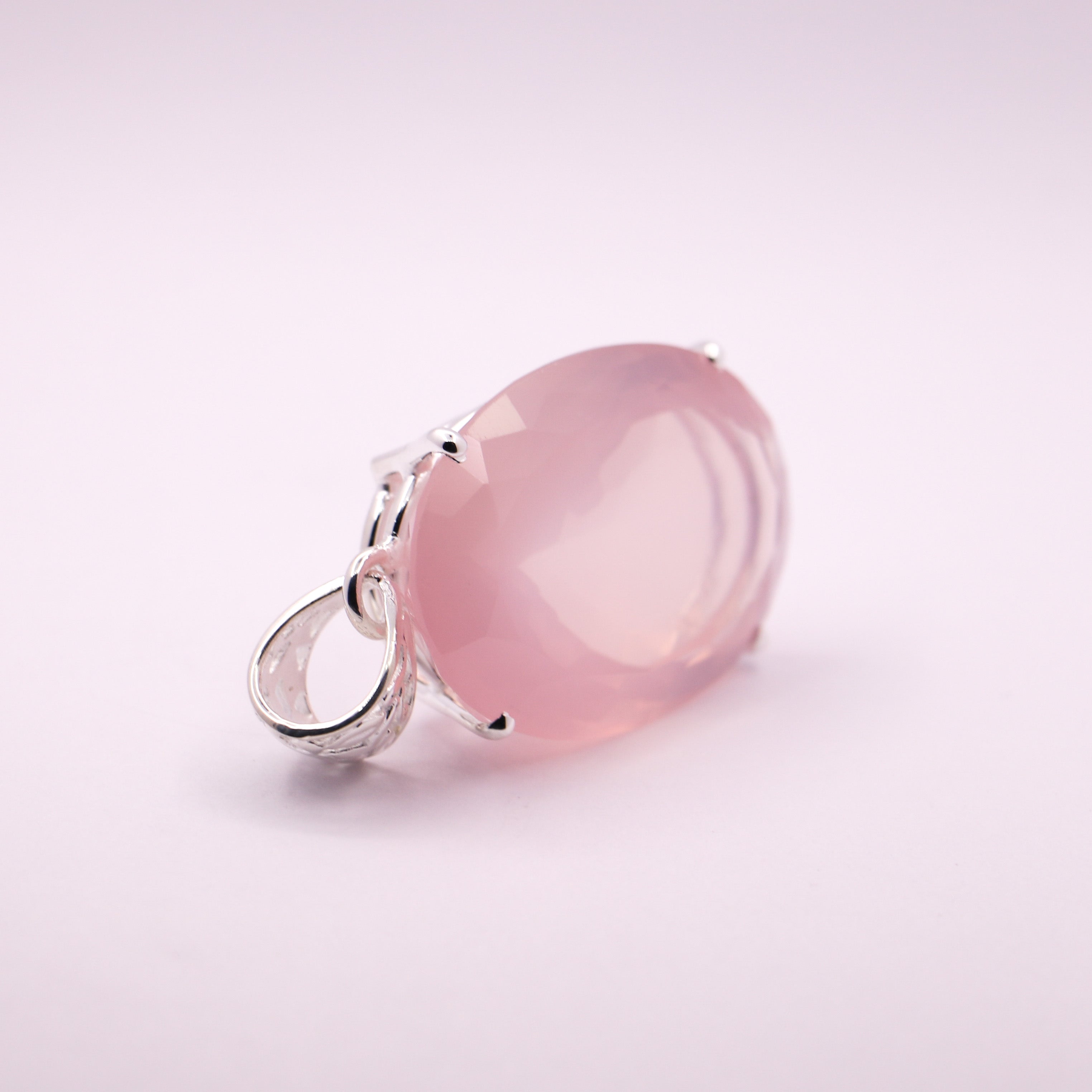 Rose Quartz Pendant - Earthly Beauty Jewellery