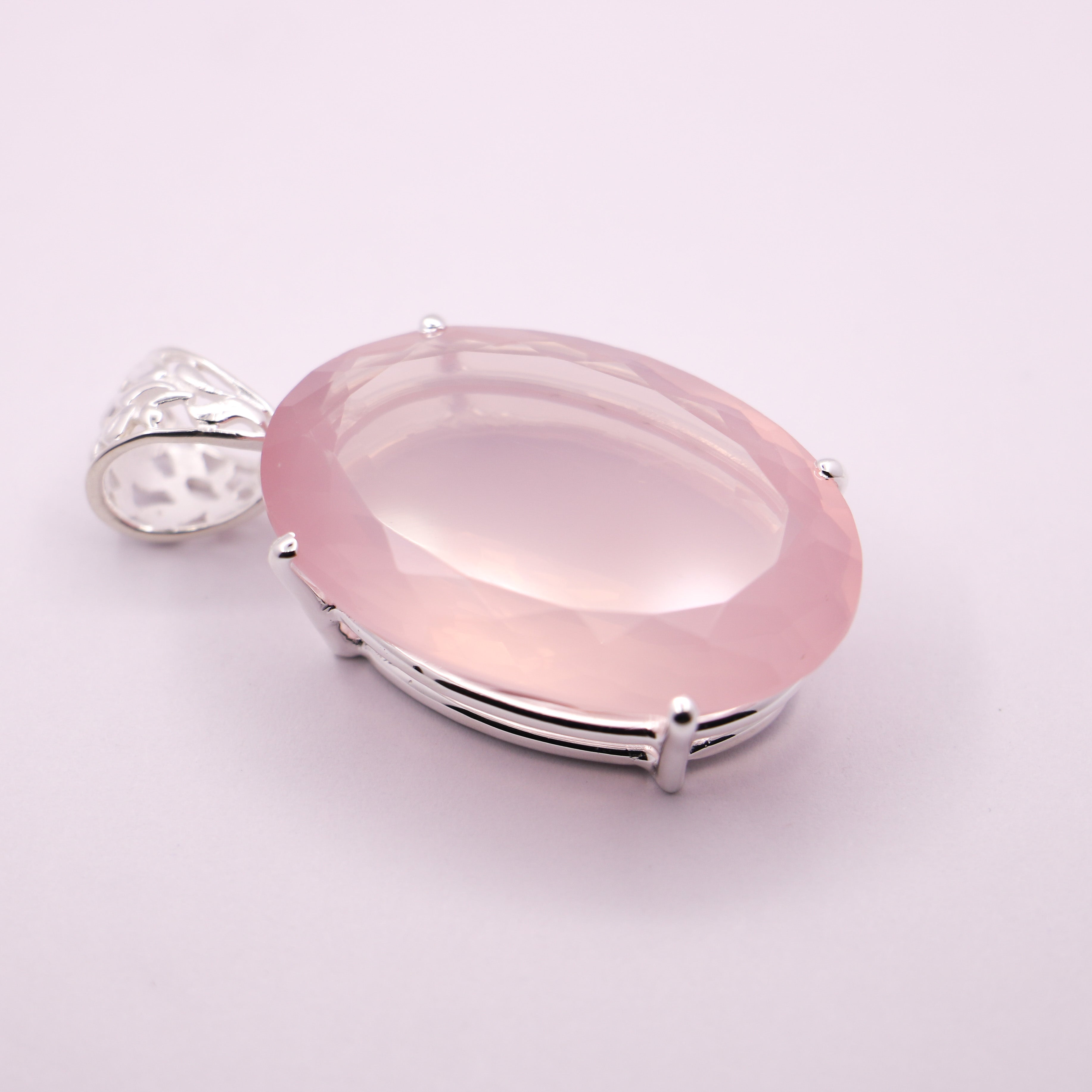 Rose Quartz Pendant - Earthly Beauty Jewellery