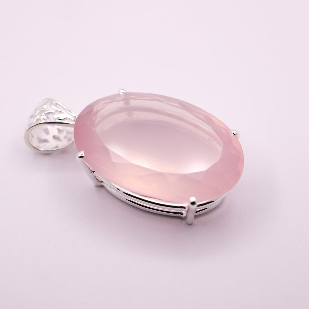 Rose Quartz Pendant - Earthly Beauty Jewellery