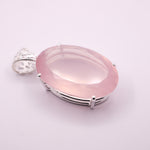 Load image into Gallery viewer, Rose Quartz Pendant - Earthly Beauty Jewellery
