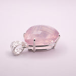 Load image into Gallery viewer, Rose Quartz | Drop Pendant - Earthly Beauty Jewellery
