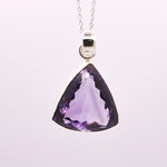 Load image into Gallery viewer, Amethyst Pendant | Sterling Silver - Earthly Beauty Jewellery
