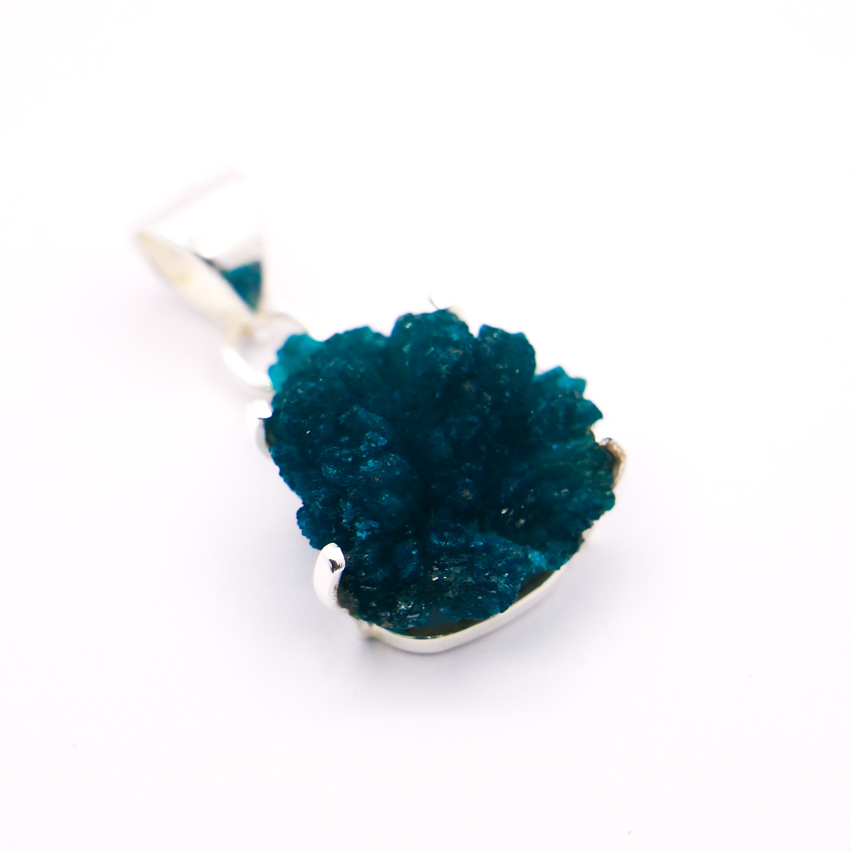 Cavansite Pendant | Sterling Silver - Earthly Beauty Jewellery