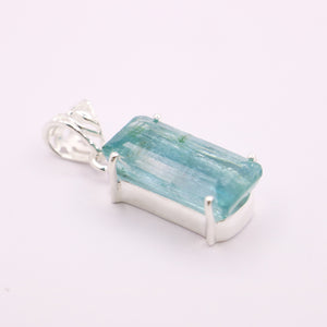 Aquamarine Pendant - Earthly Beauty Jewellery