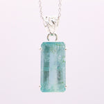 Load image into Gallery viewer, Aquamarine Pendant - Earthly Beauty Jewellery
