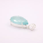 Load image into Gallery viewer, Aquamarine Pendant | Sterling Silver - Earthly Beauty Jewellery
