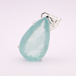 Load image into Gallery viewer, Aquamarine Pendant | Sterling Silver - Earthly Beauty Jewellery
