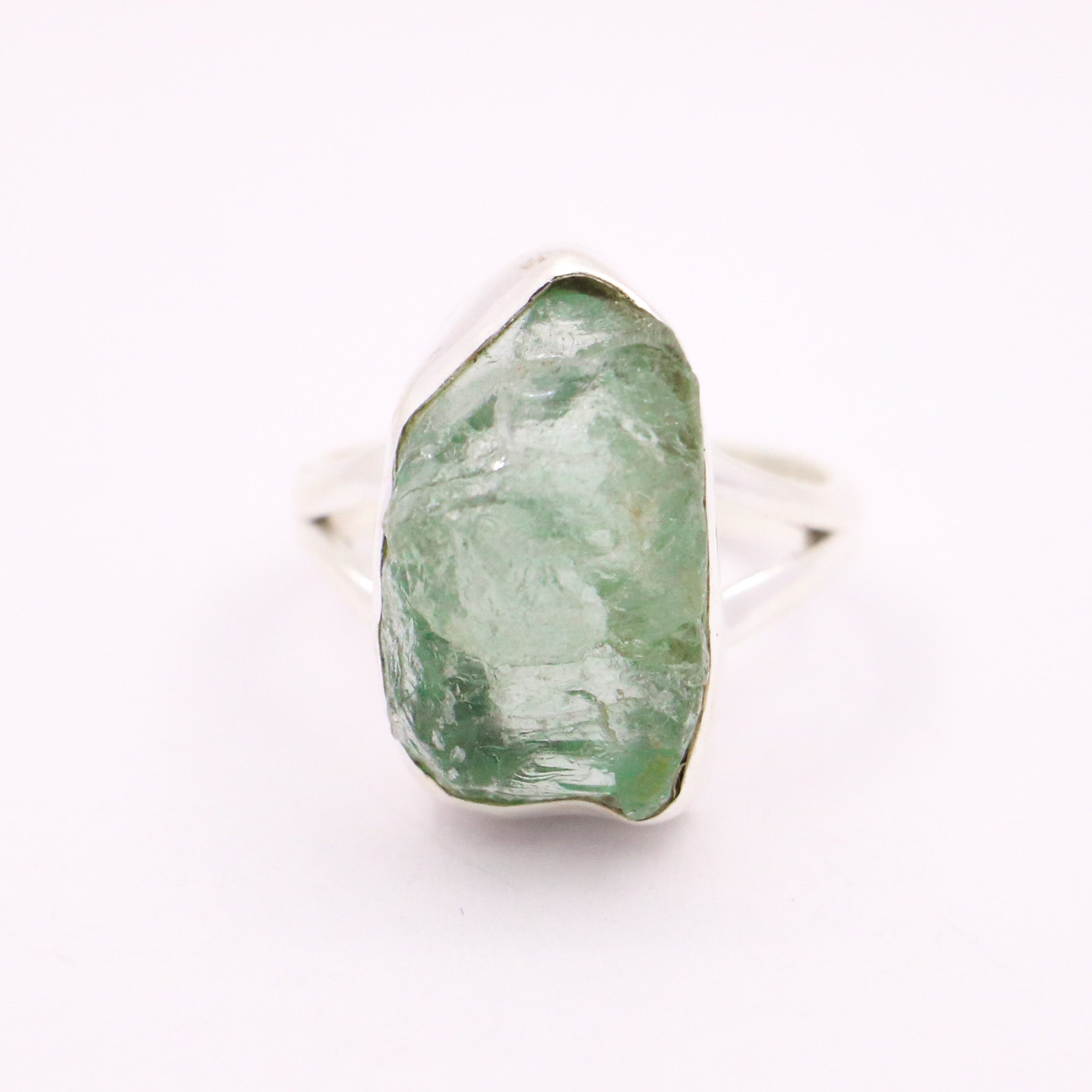 Aquamarine Ring | Sterling Silver - Earthly Beauty Jewellery