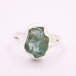 Load image into Gallery viewer, Aquamarine Ring | Sterling Silver - Earthly Beauty Jewellery
