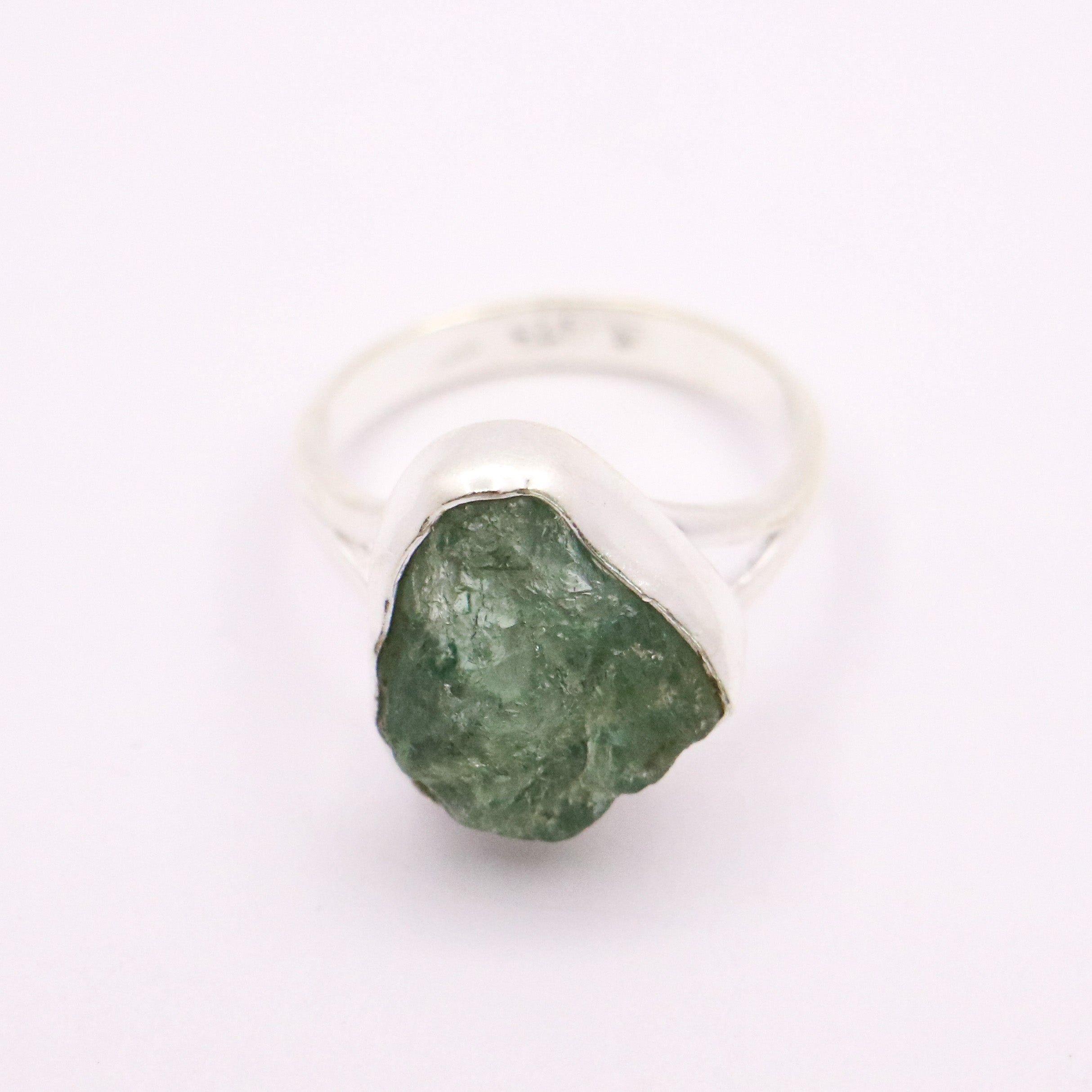 Aquamarine Ring | Sterling Silver - Earthly Beauty Jewellery