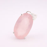 Load image into Gallery viewer, Rose Quartz Pendant | Sterling Silver - Earthly Beauty Jewellery
