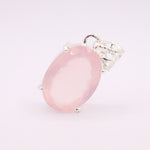 Load image into Gallery viewer, Rose Quartz Pendant | Sterling Silver - Earthly Beauty Jewellery
