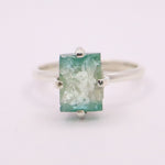 Load image into Gallery viewer, Blue Tourmaline Ring | Sterling Silver - Earthly Beauty Jewellery
