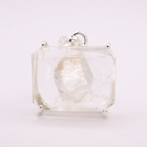 Phantom Quartz | Sterling Silver Pendant - Earthly Beauty Jewellery