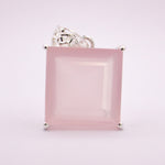 Load image into Gallery viewer, Rose Quartz Pendant | Sterling Silver - Earthly Beauty Jewellery
