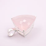 Load image into Gallery viewer, Rose Quartz Pendant | Sterling Silver - Earthly Beauty Jewellery
