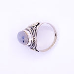 Load image into Gallery viewer, Moonstone Ring | Sterling Silver - Earthly Beauty Jewellery
