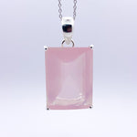 Load image into Gallery viewer, Rose Quartz | Pendant - Earthly Beauty Jewellery
