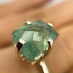 Load image into Gallery viewer, Blue Tourmaline Ring | Sterling Silver - Earthly Beauty Jewellery
