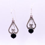 Load image into Gallery viewer, Paisley | Black Onyx Earrings - Earthly Beauty Jewellery
