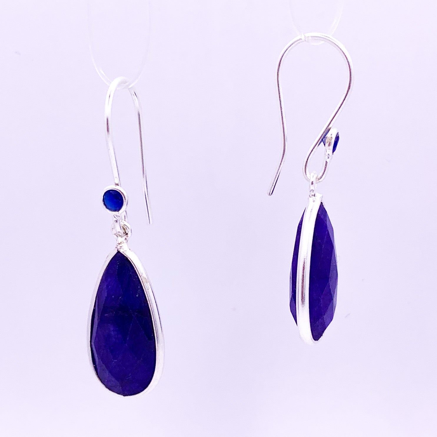 Drop Earrings | Lapis Lazuli - Earthly Beauty Jewellery