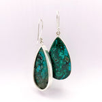 Load image into Gallery viewer, Drop Earrings | Chrysocolla Malachite - Earthly Beauty Jewellery
