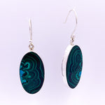 Load image into Gallery viewer, Drop Earrings | Chrysocolla Malachite - Earthly Beauty Jewellery
