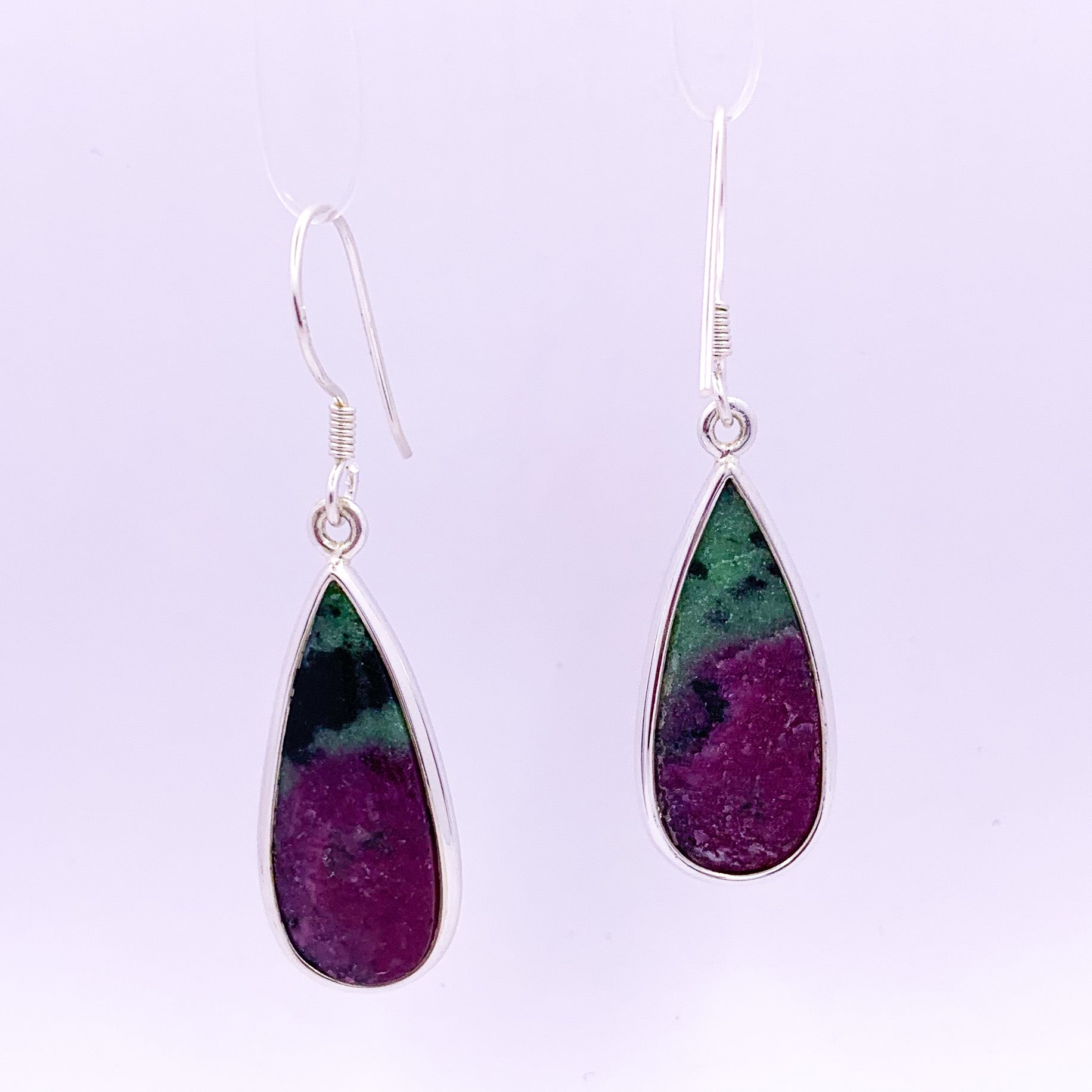 Ruby Earrings | Drop Earrings - Earthly Beauty Jewellery