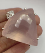 Load and play video in Gallery viewer, Rose Quartz Pendant
