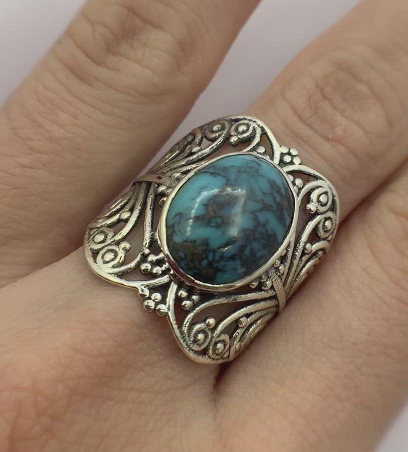 Silver Ring | Turquoise Stone